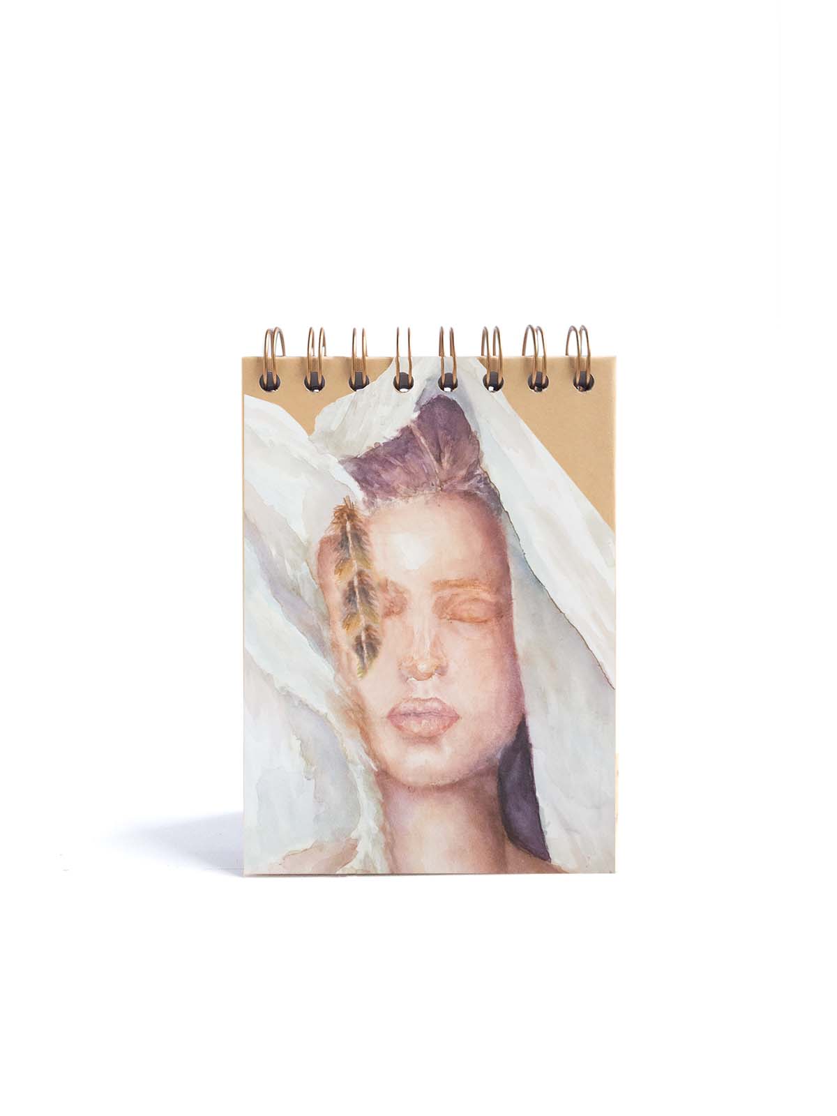 CUADERNO DE NOTAS A6 KRAFT CONTRAPORTADA ANGEL