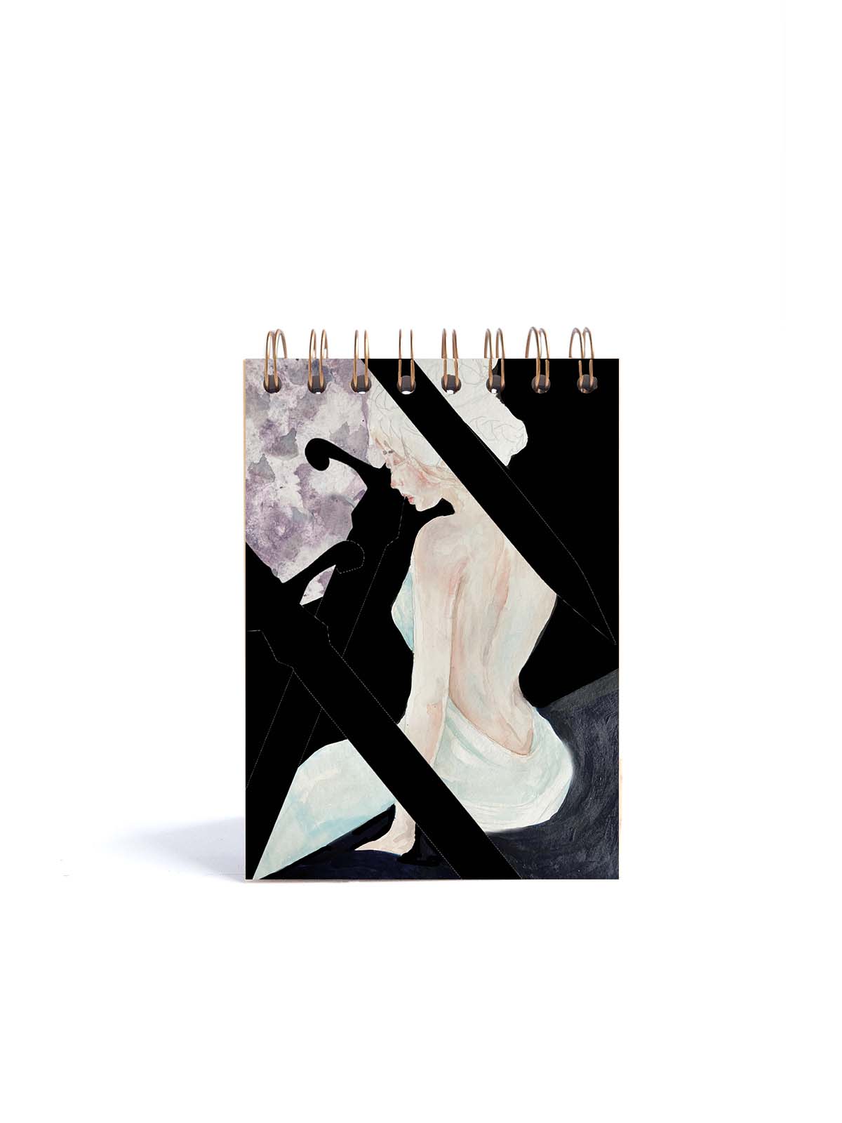 CUADERNO DE NOTAS A6 KRAFT CONTRAPORTADA PRINCESA DE LAS ESPADAS