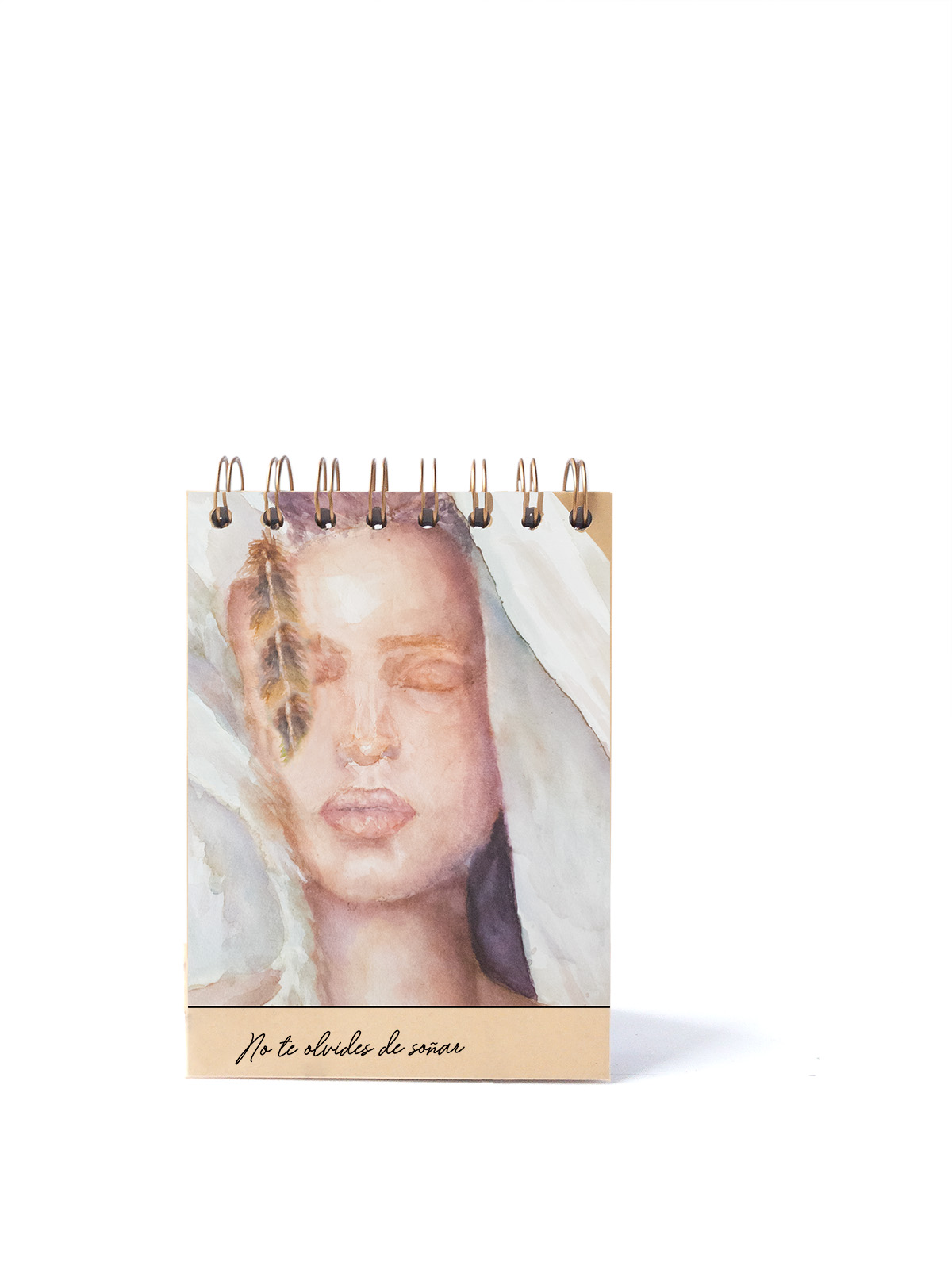 CUADERNO DE NOTAS A6 KRAFT PORTADA ANGEL