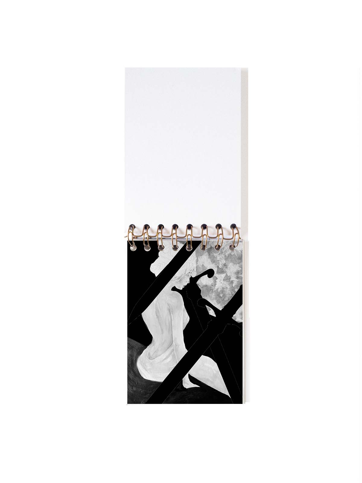 Cuaderno de notas A6 BLANCA CONTTRAPORTADA INTERIOR PRINCESA DE LAS ESPADAS