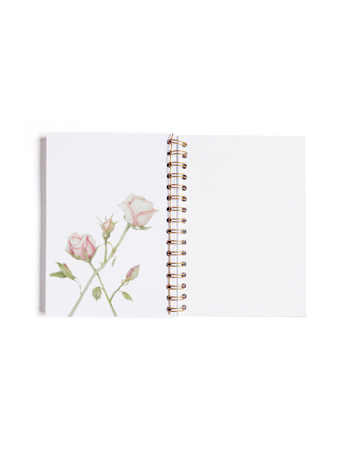 LIBRETA A5 BLANCA PORTADA INTERIOR ROSA ROSA
