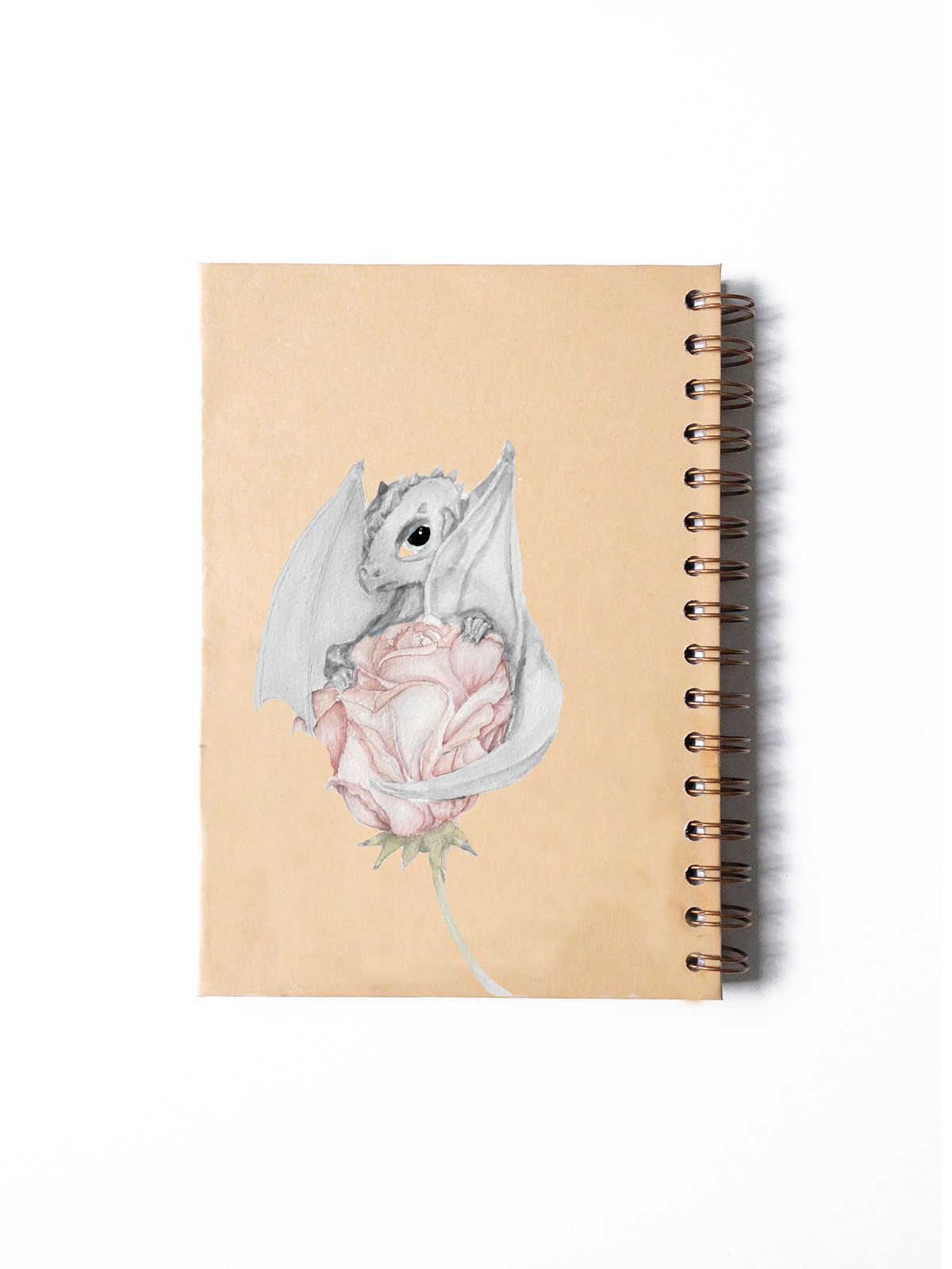 LIBRETA A5 CONTRAPORTADA BABY DRAGON