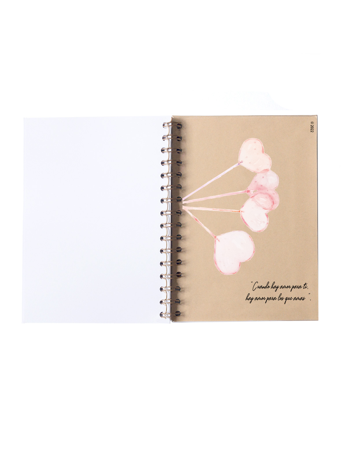 LIBRETA A5 KRAFT CONTRAPORTADA INTERIOR RABBIT