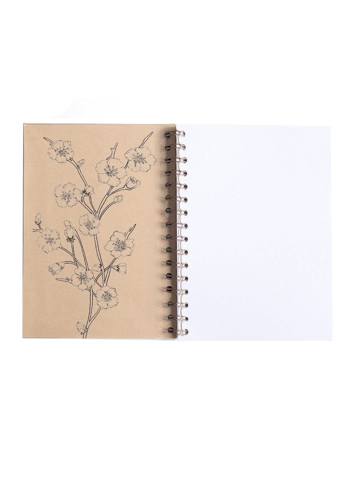 LIBRETA A5 KRAFT PORTADA INTERIOR CEREZO