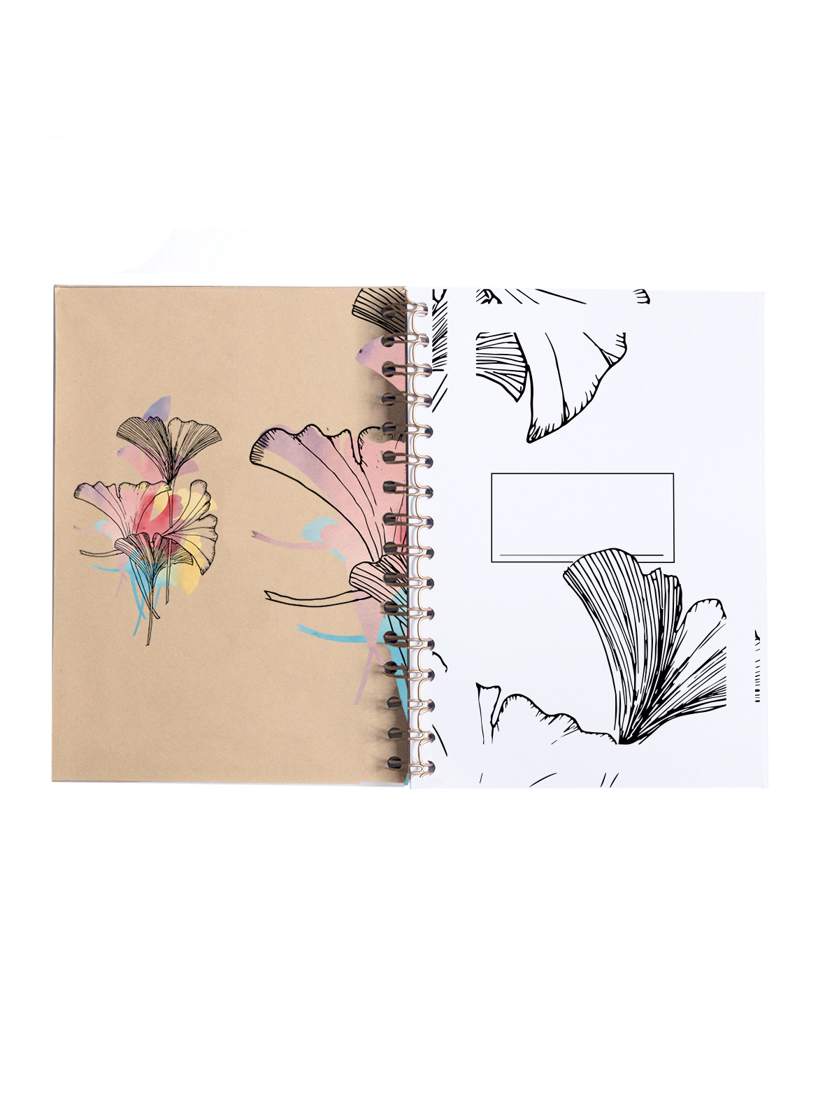 LIBRETA A5 KRAFT PORTADA INTERIOR PIE