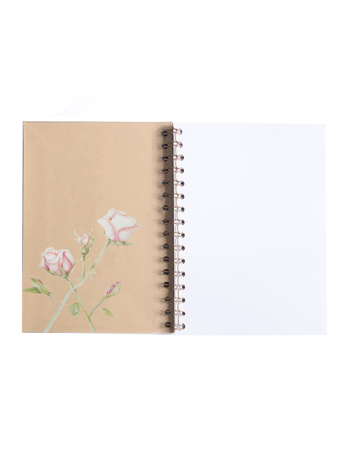 LIBRETA A5 KRAFT PORTADA INTERIOR ROSA ROSA