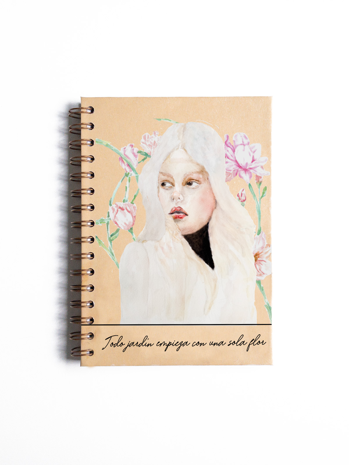 LIBRETA A5 PORTADA DEANTERA PRIMAVERA