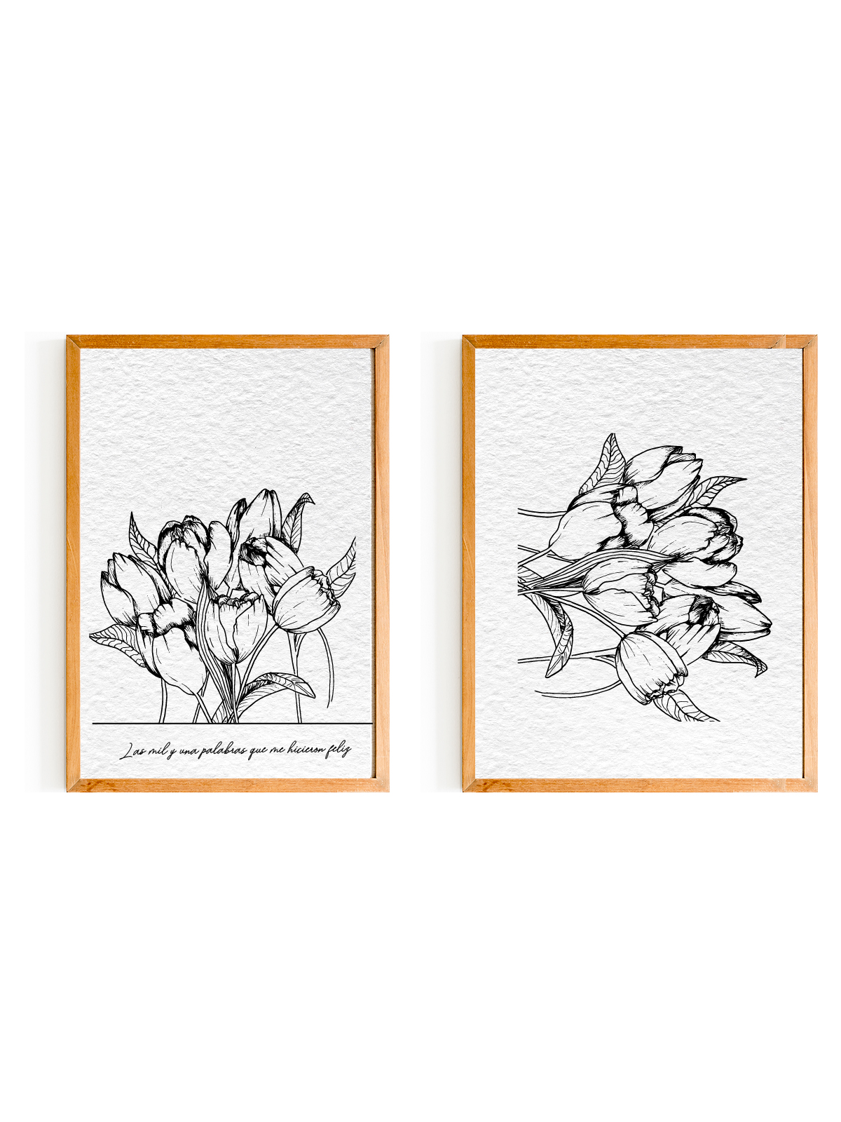 LITOGRAFIA TULIPANES