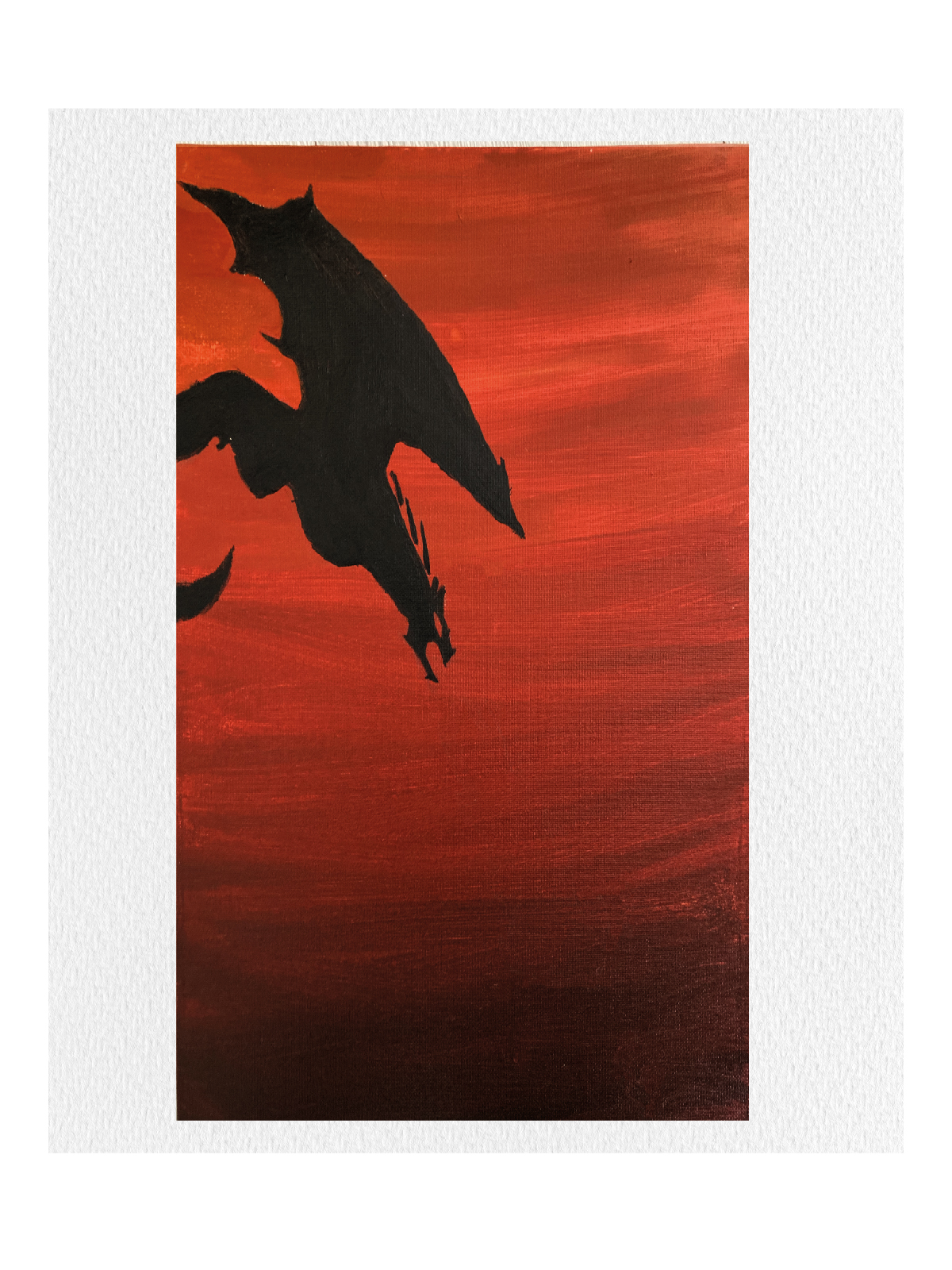 Litografía Black dragon